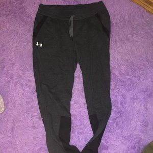 Under Armour Sweat Pants Women’s Large Grey